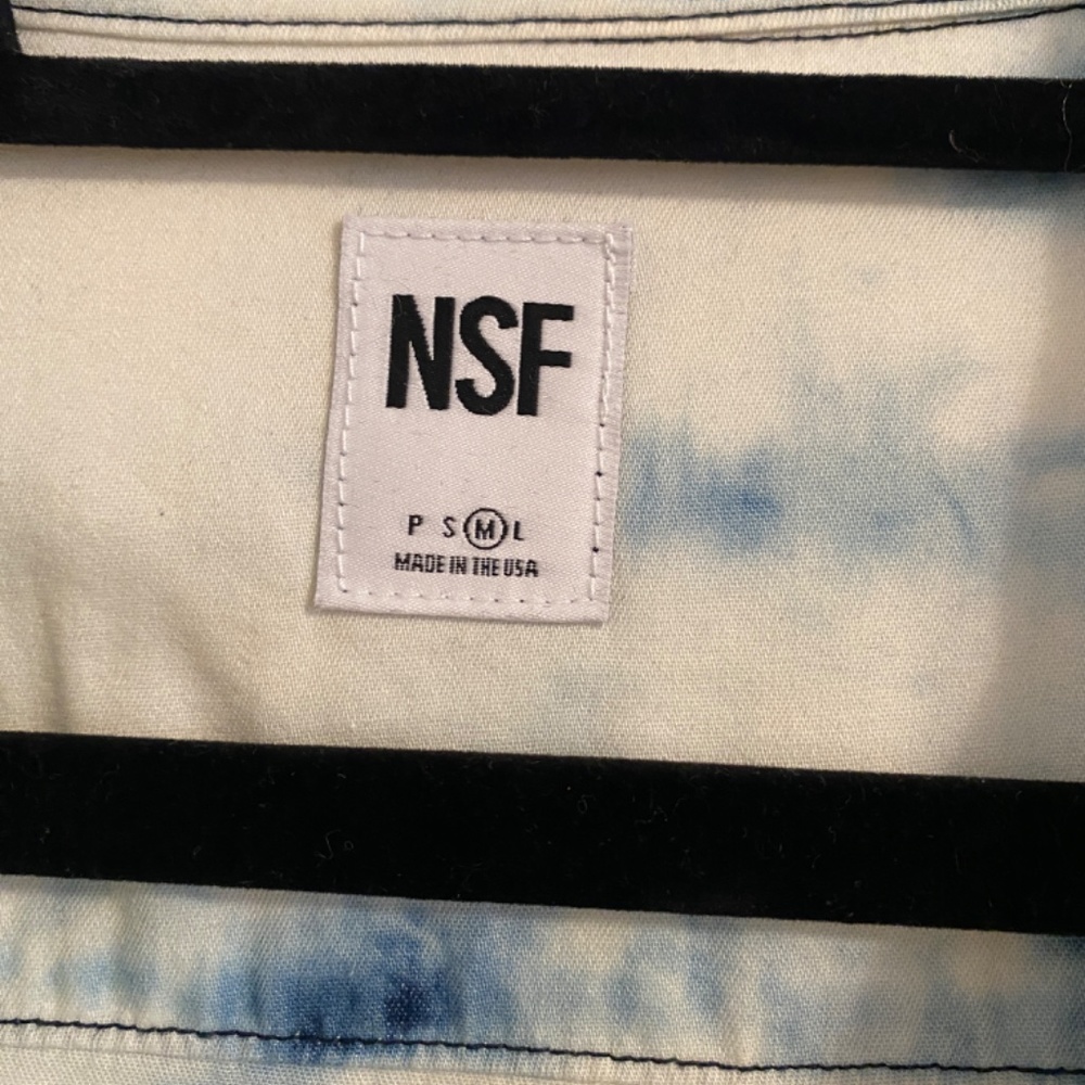 Nsf Tie Dye Button Down - image 2